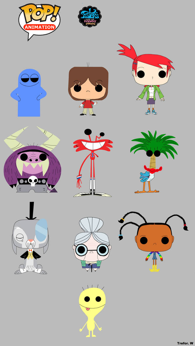 Foster S Home For Imaginary Friends Funko Pop By Trefrex On Deviantart
