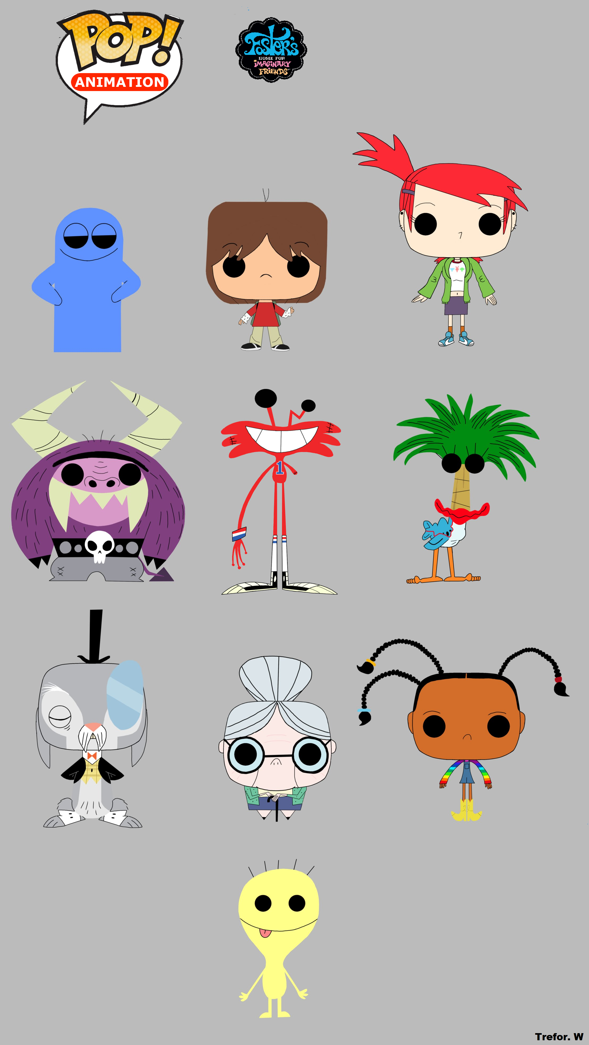 Foster's Home for Imaginary Friends Funko POP! by TrefRex on DeviantArt