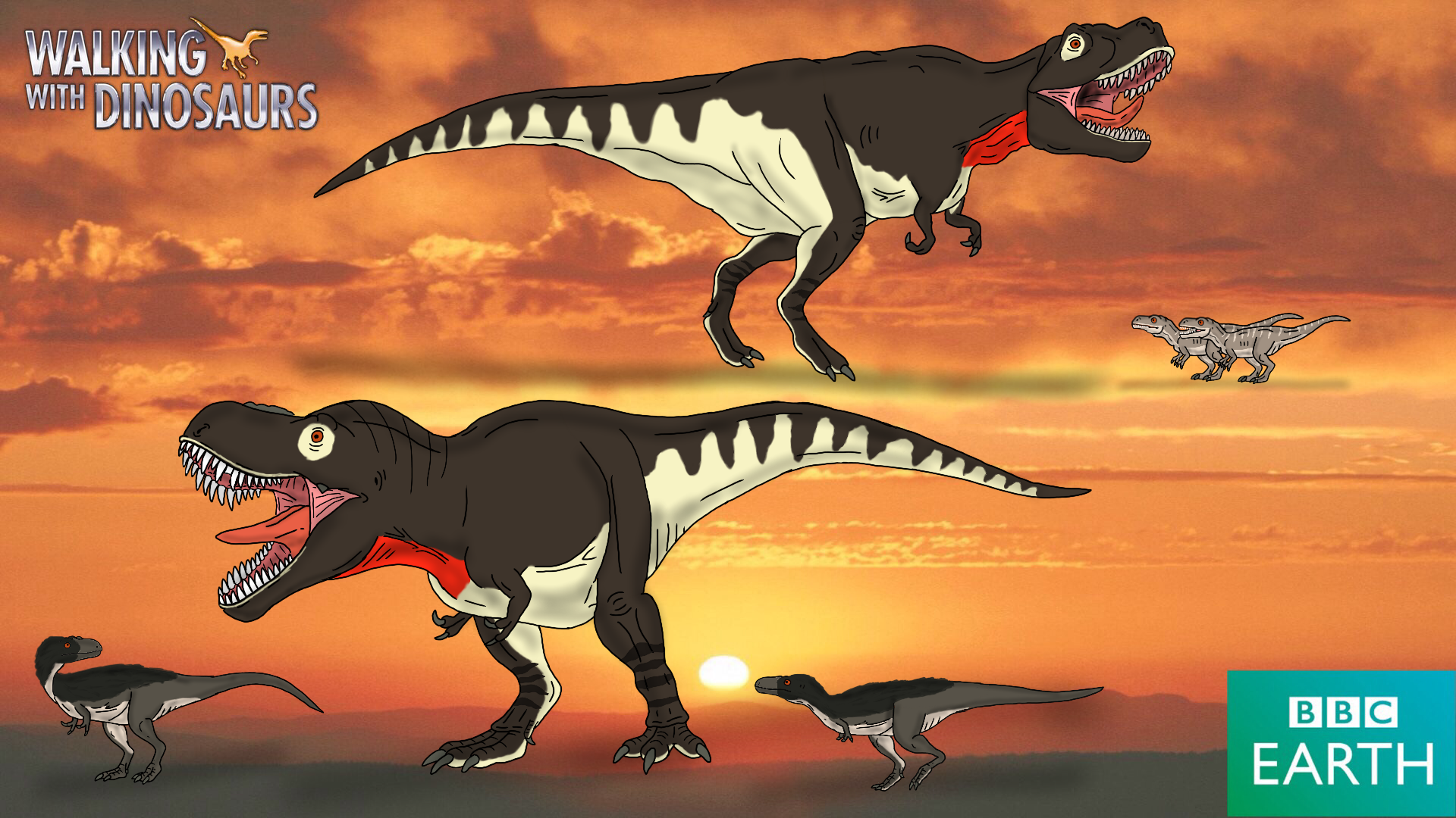 Walking with Dinosaurs: Tyrannosaurus rex by TrefRex on DeviantArt