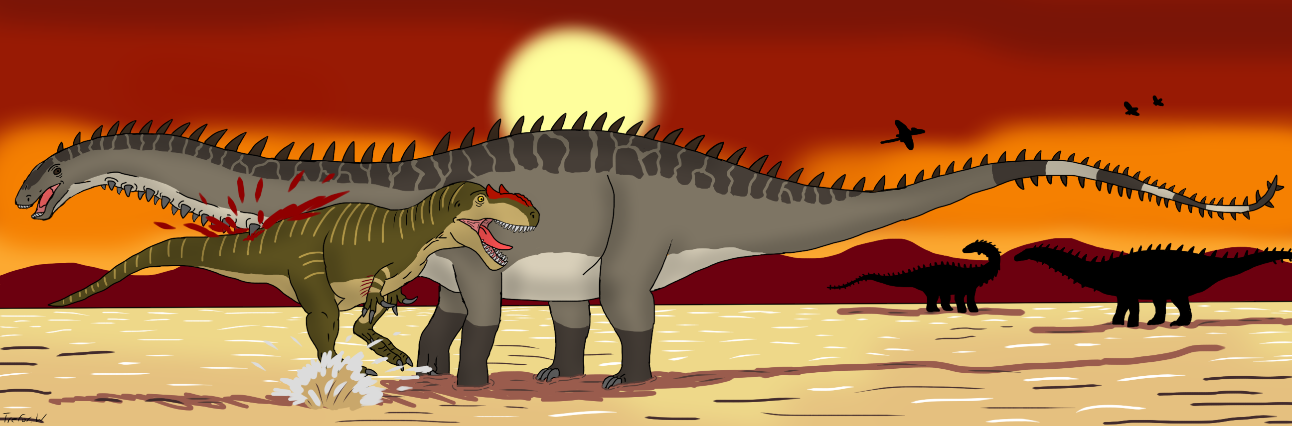 Apatosaurus in BRONTOSMASH!