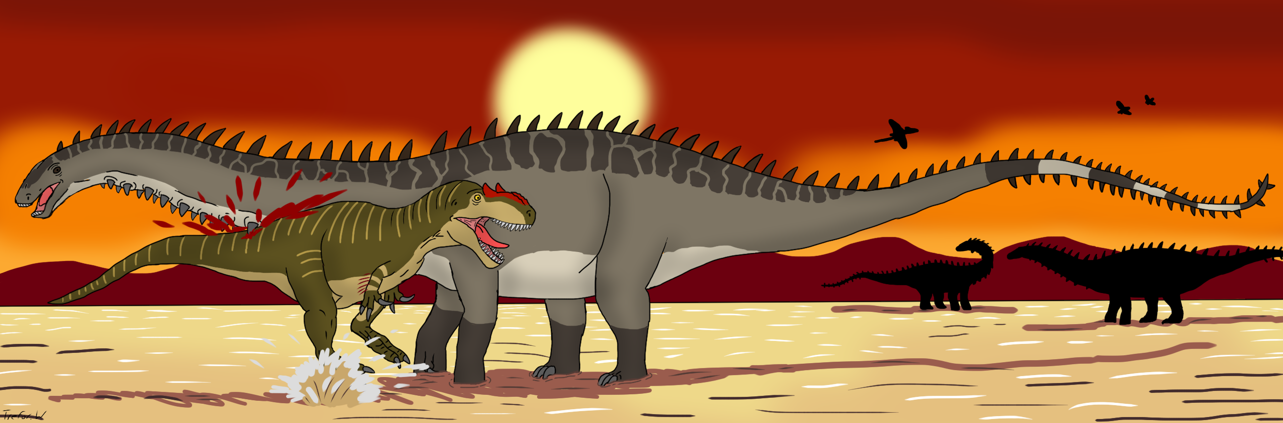 Walking with Dinosaurs: Deinosuchus by TrefRex on DeviantArt