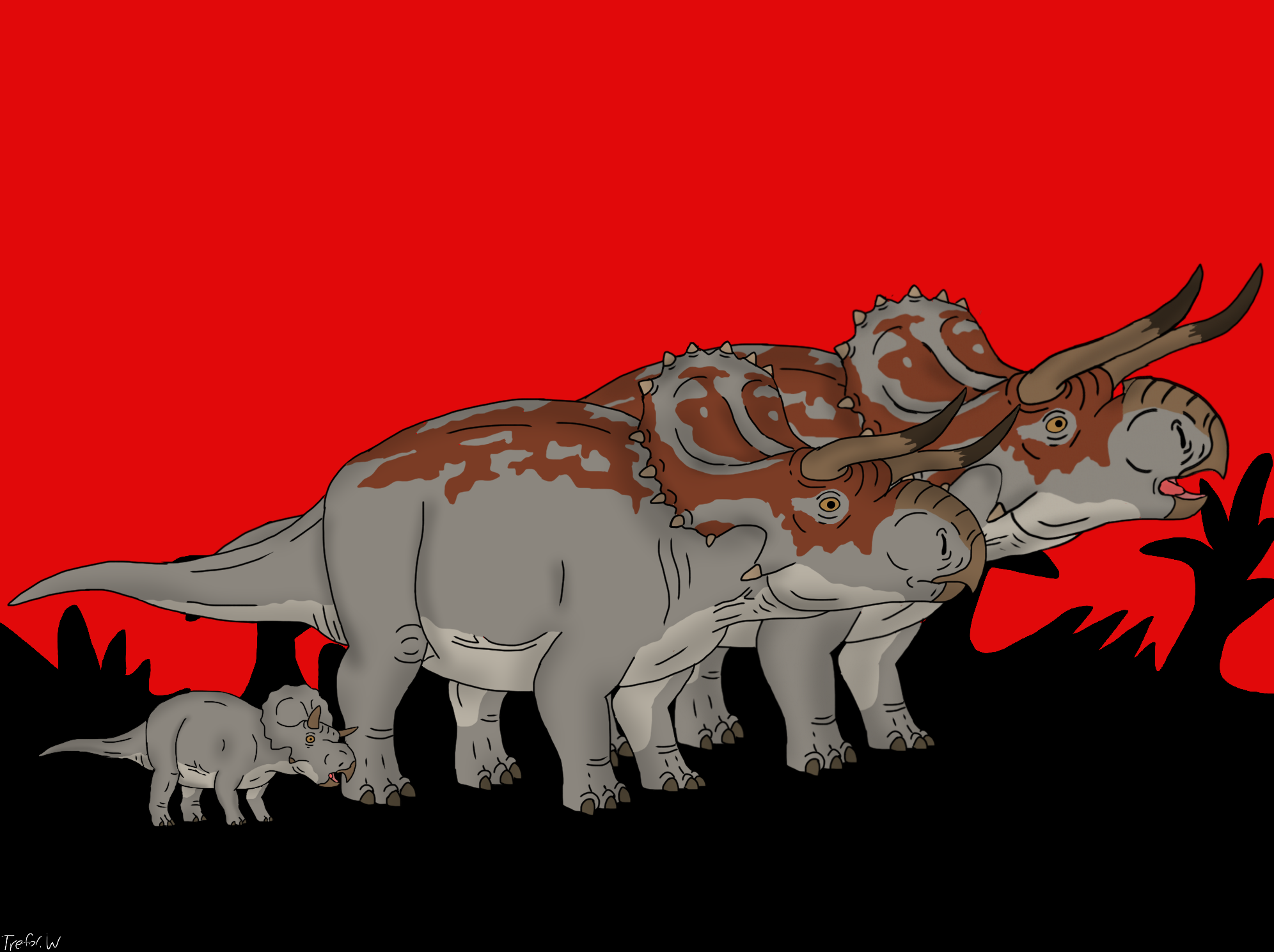 Jurassic Park: Nasutoceratops by TrefRex on DeviantArt