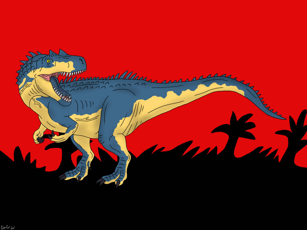 Jurassic Park: Allosaurus by TrefRex on DeviantArt