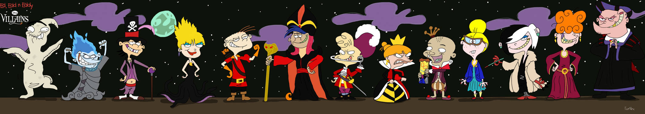 Ed Edd N Eddy As Disney Villains By Trefrex On Deviantart Ed Edd N Eddy As Disney Villains By Trefrex On Deviantart