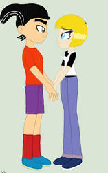 Edd X Nazz EGQ Style holding hands