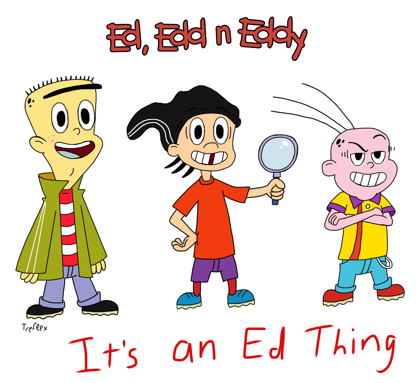 Ed, Edd n Eddy (Harvey Girls Forever Style) by TrefRex on DeviantArt