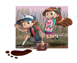 Gravity Falls by tsubasa-usagi