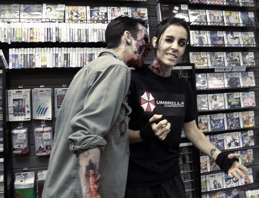 Being Attacked in GameStop