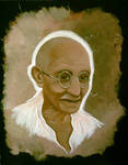 Mahatma Gandhi by gpr117