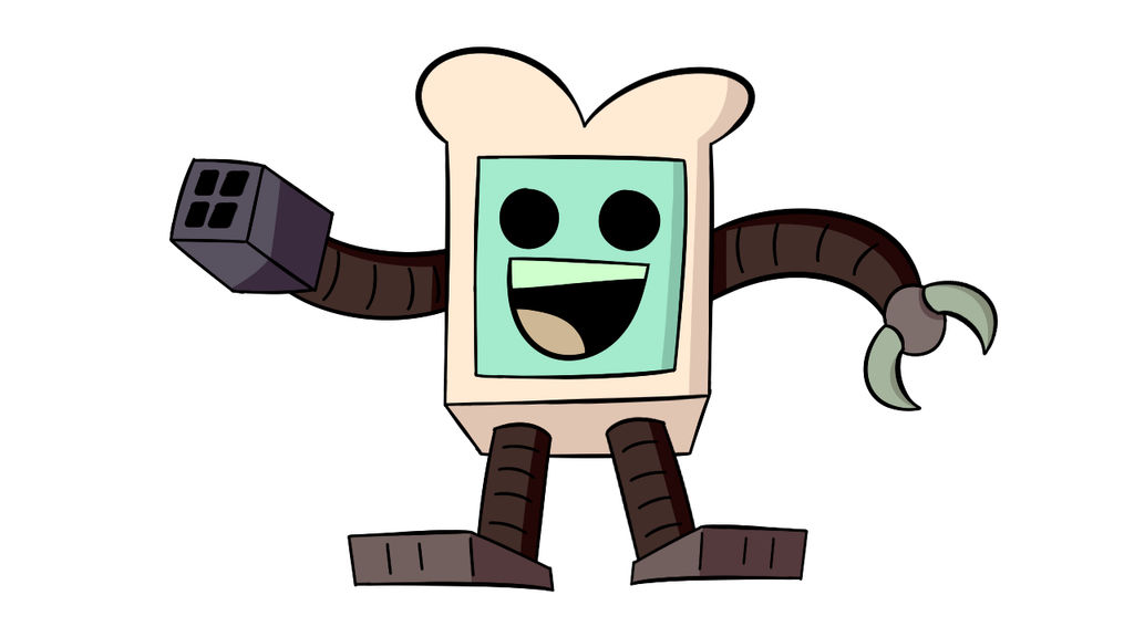 Toast Bot by RedToonsXD on DeviantArt