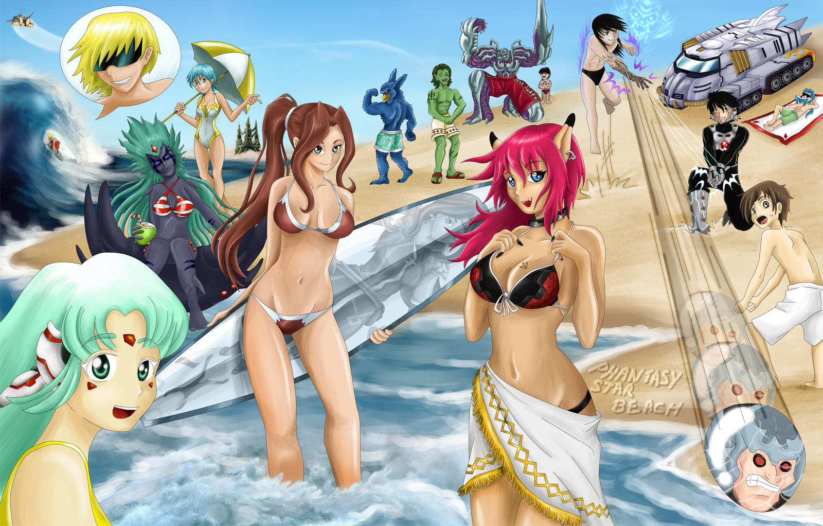 Phantasy Star Beach