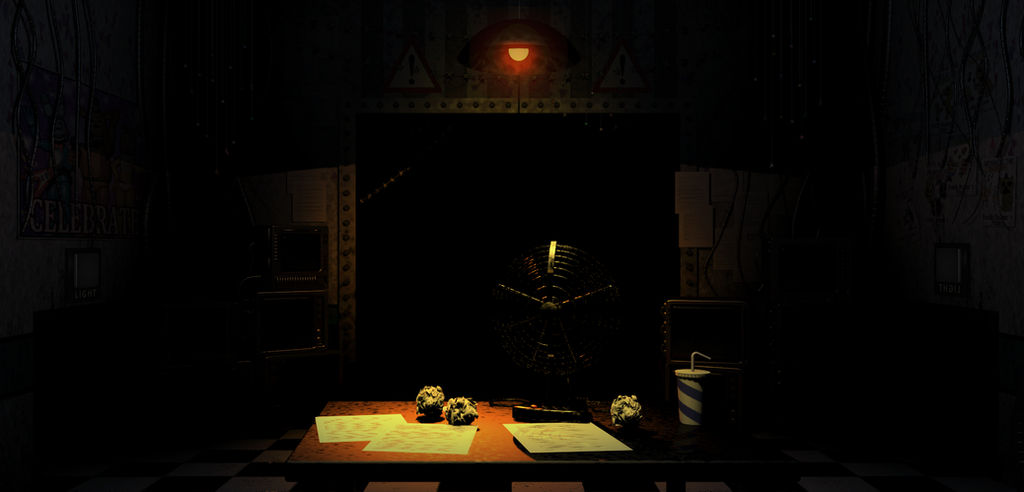 Actually Spooky FNAF 2 Office