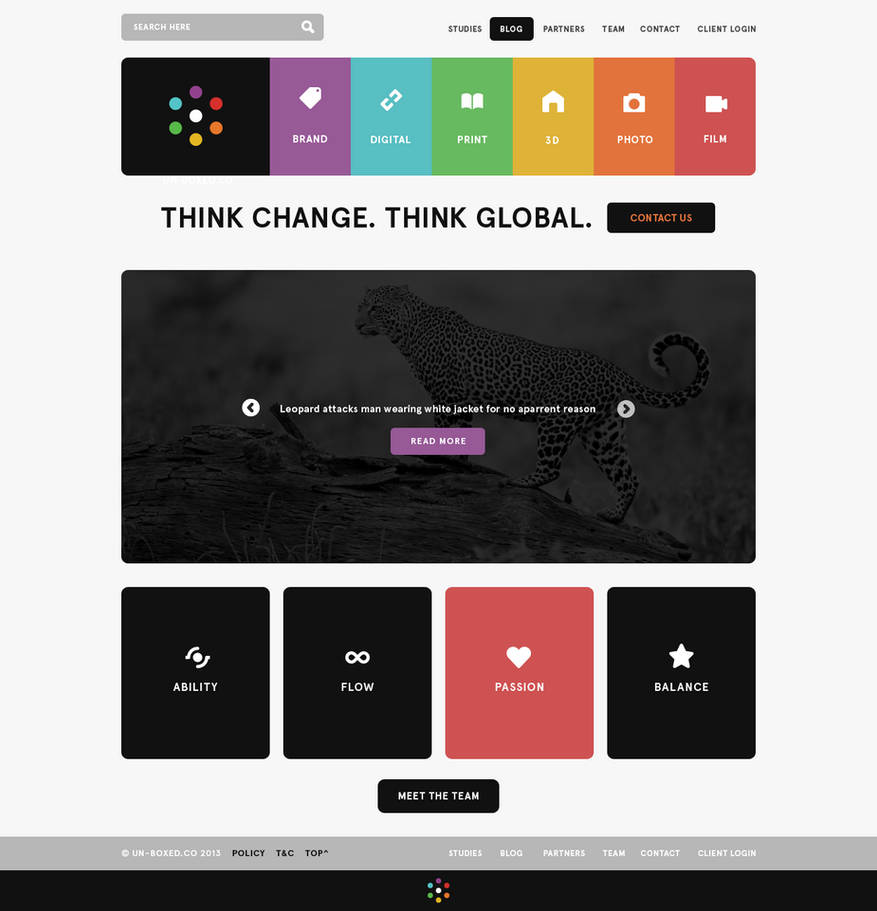Boxed Web Design Layout Un-boxed Web Design by Dfiantt on DeviantArt