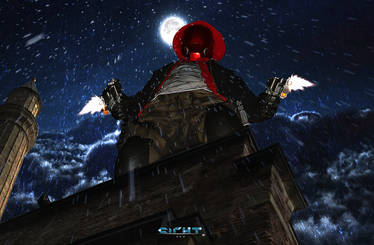 Red Hood rain