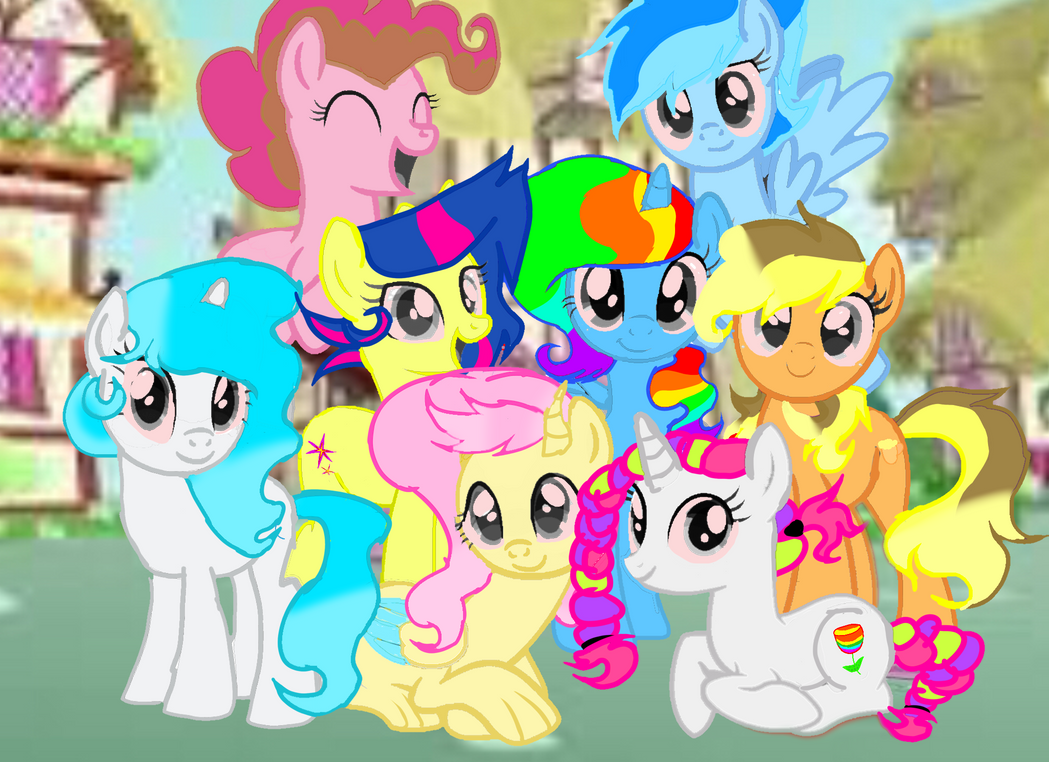 Mlp Rd Mane Mlp mane 8 by tocatwidash on DeviantArt