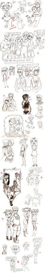 Phineas and Ferb sketchdump