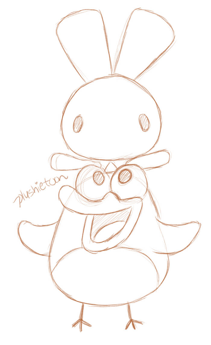 Pyoro and Mimin Stack! by plushietoon on DeviantArt