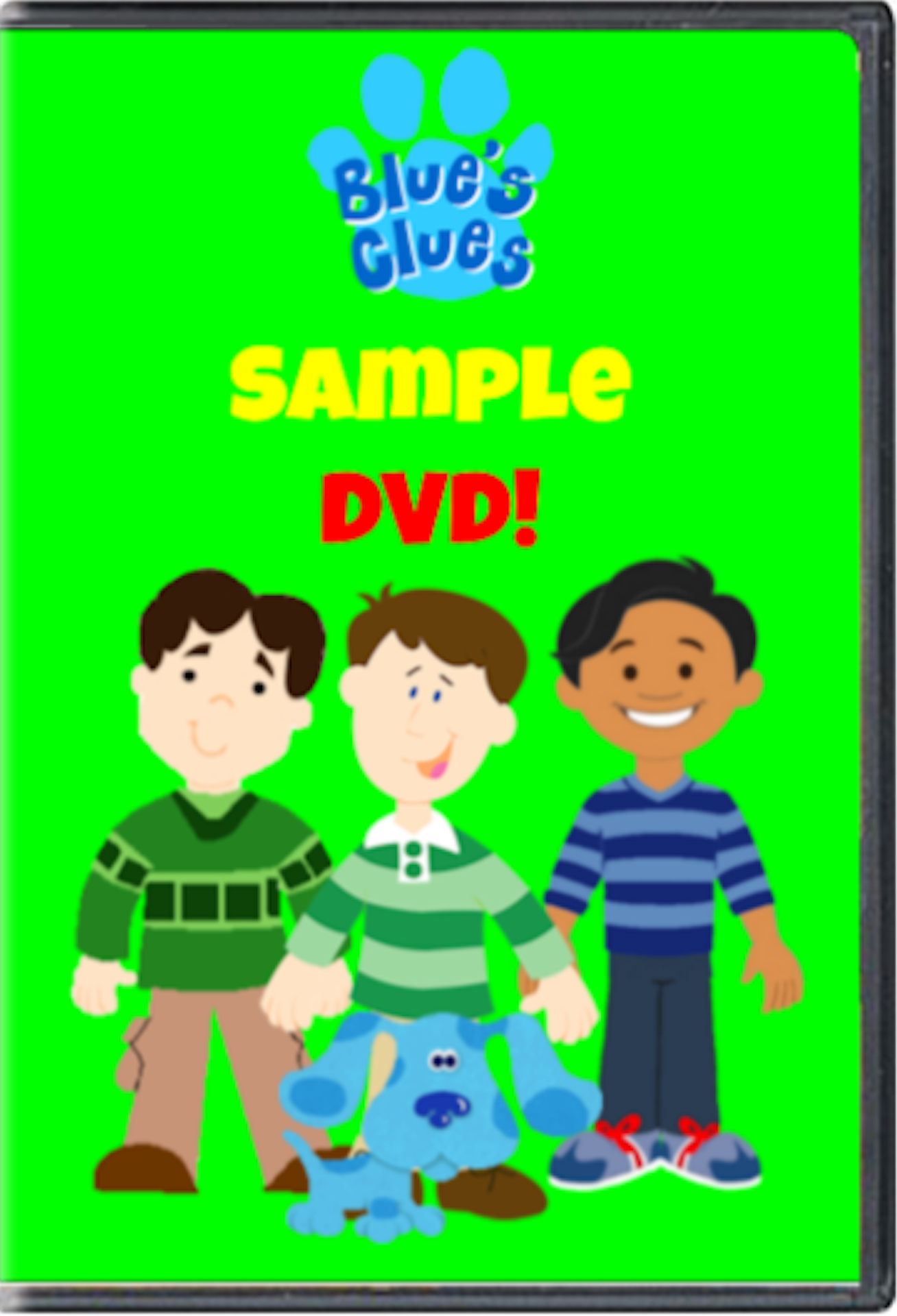 Blues Clues Sample DVD by VideoGame360 on DeviantArt