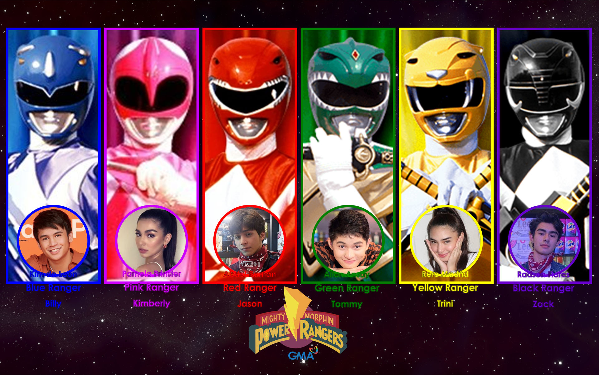 Mighty Morphin Power Rangers Philippine Adaptation by Bom23 on DeviantArt