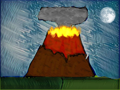 Volcano Deviantart The Volcano by arthurbullock on DeviantArt