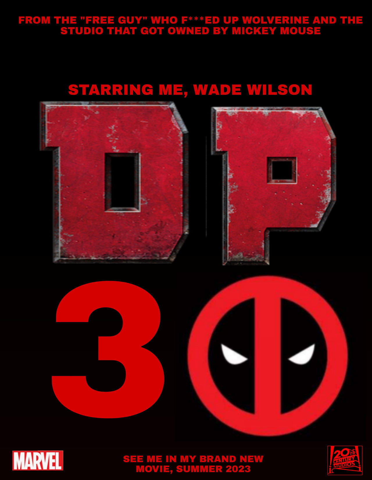 Second Life Marketplace - Movie poster-Deadpool 3