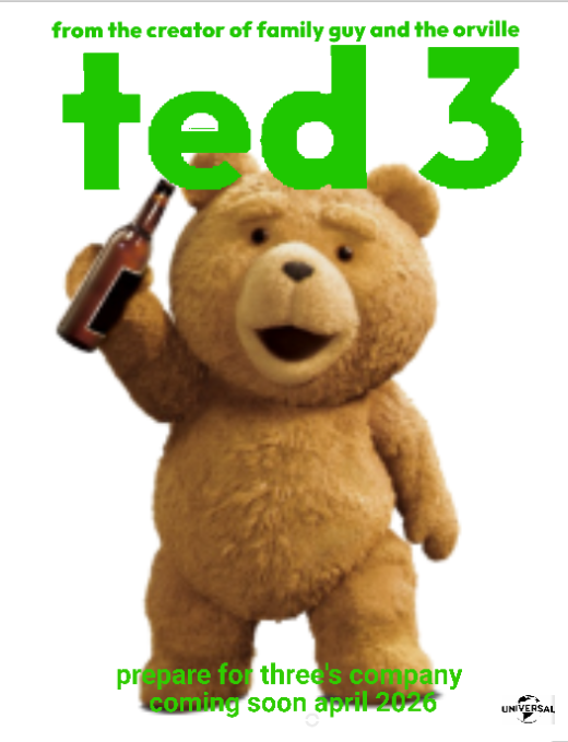 Ted 3 Teaser Poster by arthurbullock on DeviantArt