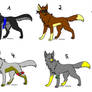 Ninja Wolf Adoptables