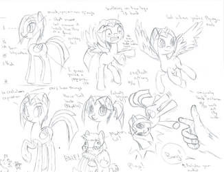 Sketchy Pony Studies