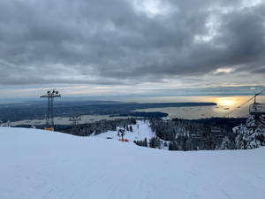City view from Grouse Mountain