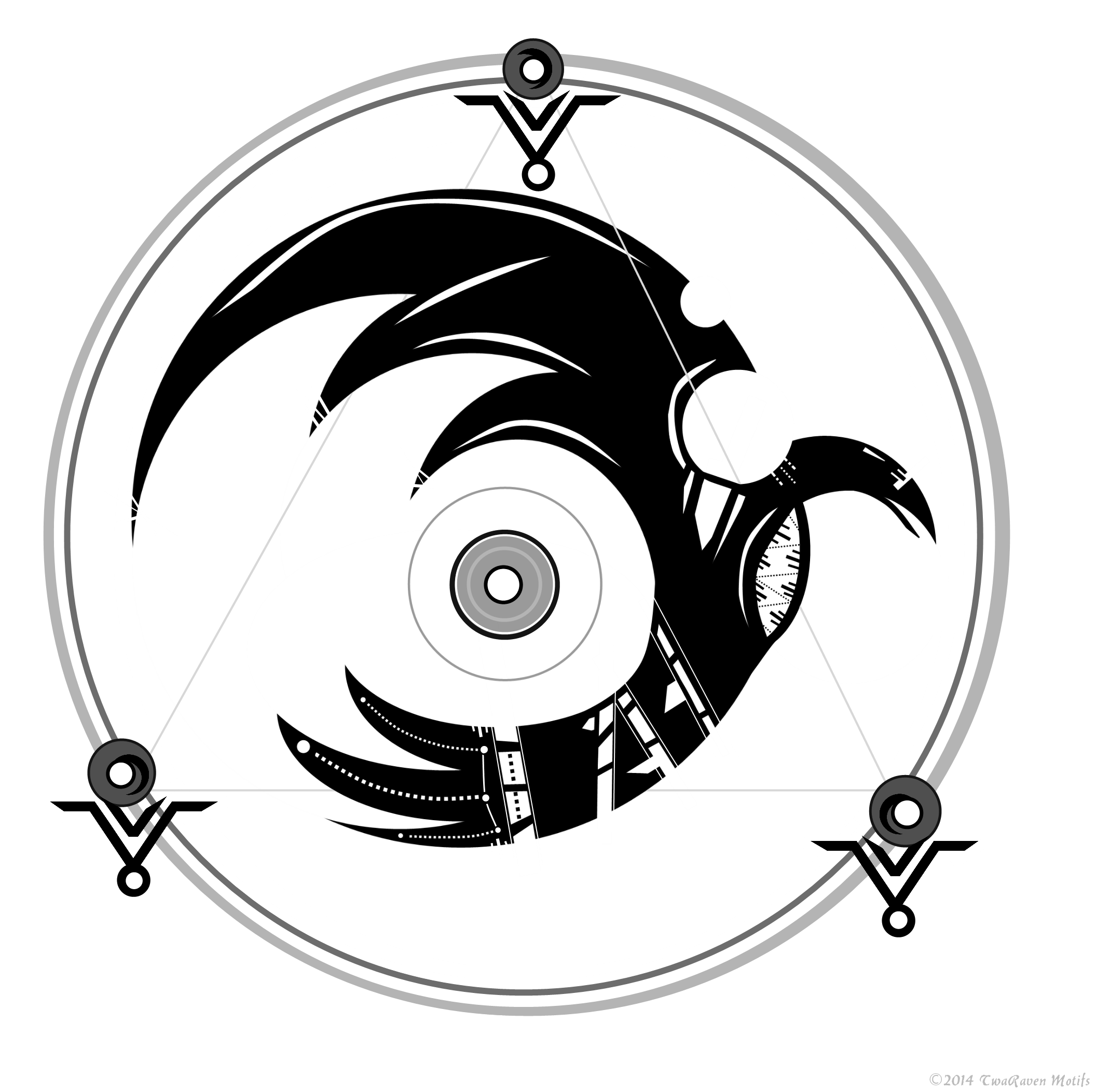 Vesta's Bird by TwaRavenMotifs