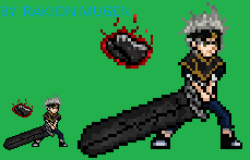 Asta Sprite Animation Sprites Asta V1 JUS (BLACK CLOVER) by RakionMUGEN1 on DeviantArt
