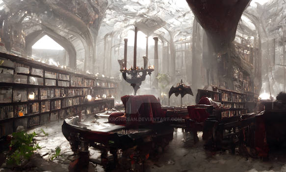 Vampire library (made with AI)