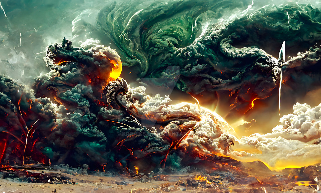 Chaos elemental (made with AI) by kroniksan on DeviantArt