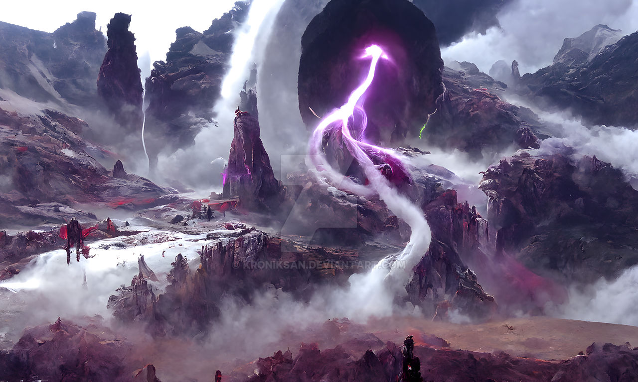 Interdimensional surge (made with AI) by kroniksan on DeviantArt