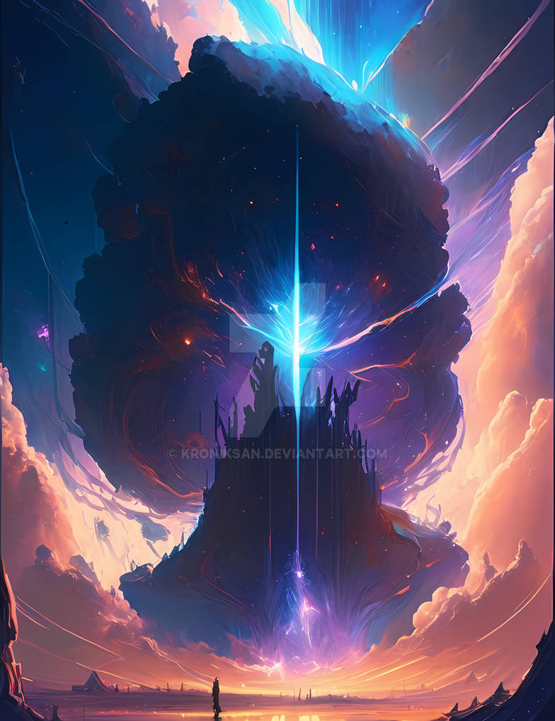 Spatial vortex (made with AI) by kroniksan on DeviantArt