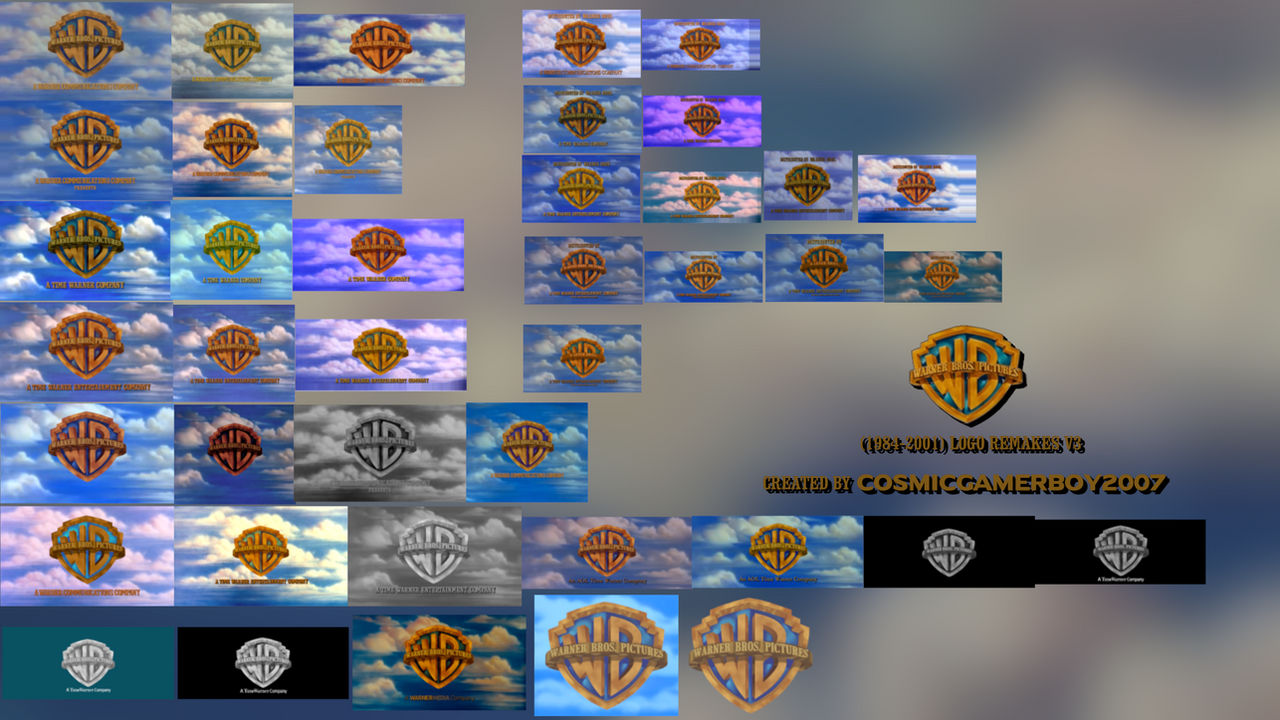 Warner Mod Warner Bros. Pictures (1984-2001) logo remakes v3 by CosmicGamerBoyonDA ...