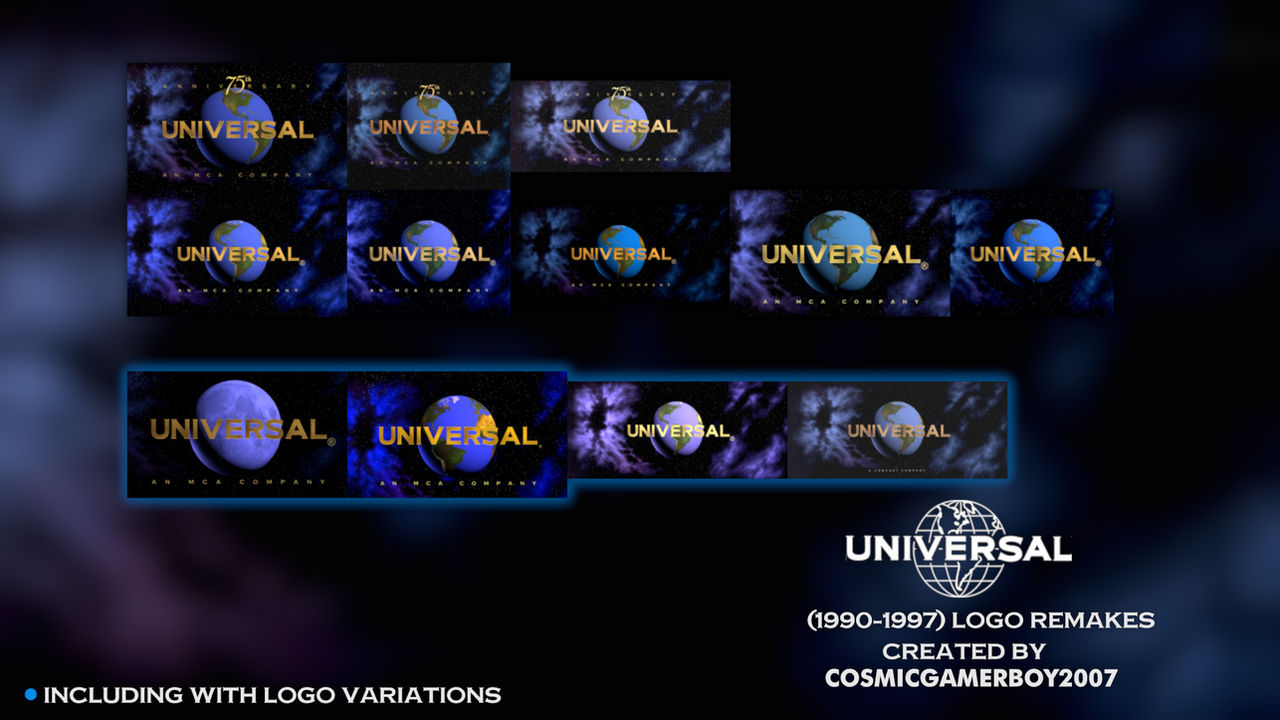Universal Ident Universal Pictures (1990-1997) logo remakes by CosmicGamerBoyonDA on ...