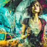 Rain-soaked Neon Escape