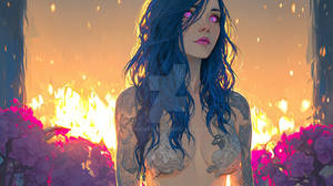 The Sleepless Orchid by the Hearth