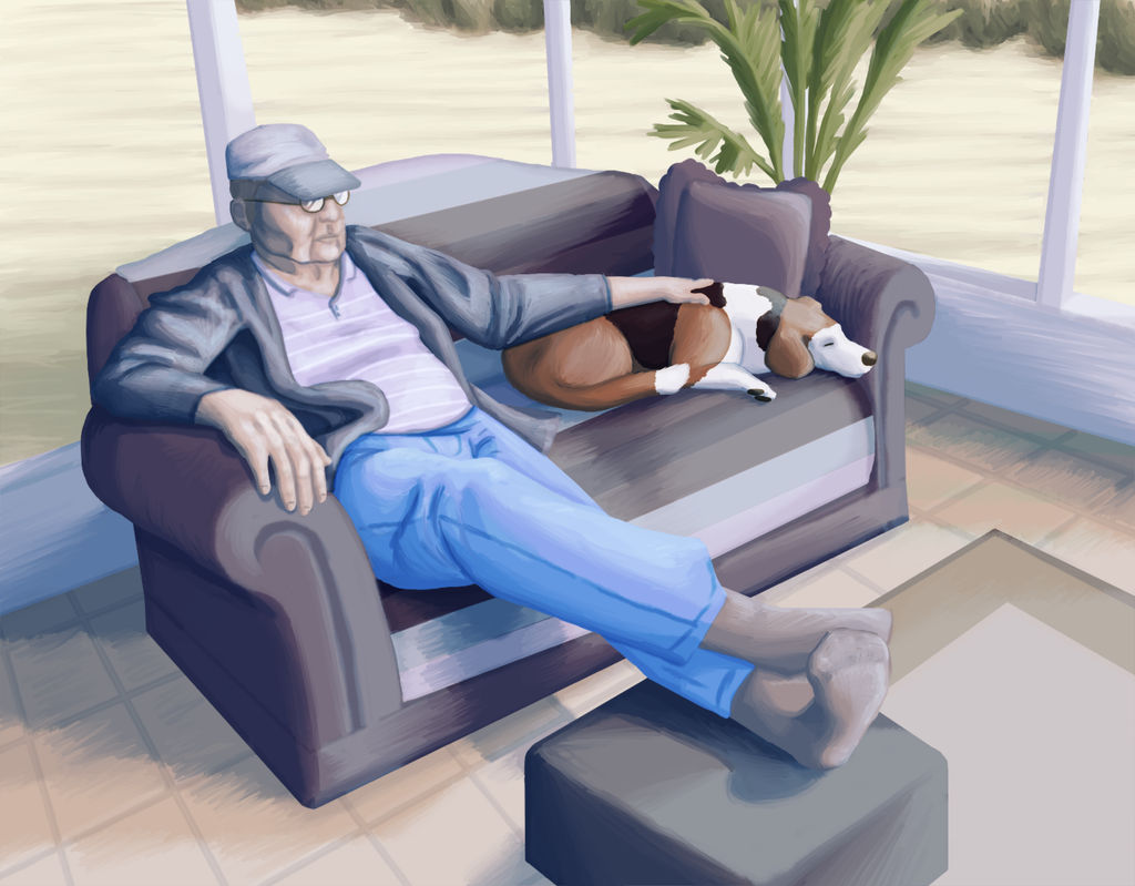 A Quiet Afternoon by lionsilverwolf