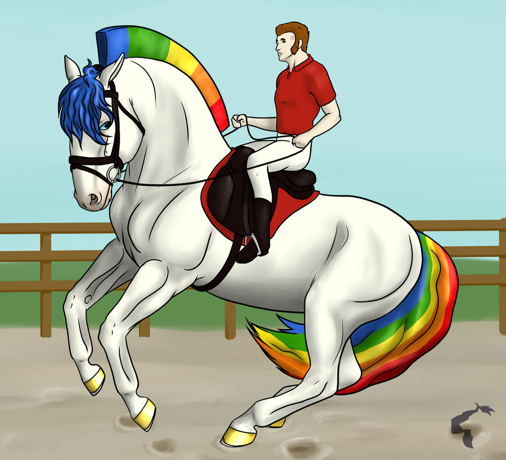 Advanced Dressage Kaaring YNH - Pirouette by lionsilverwolf