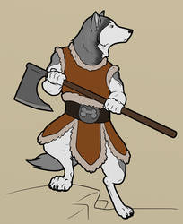Siberian Barbarian by lionsilverwolf
