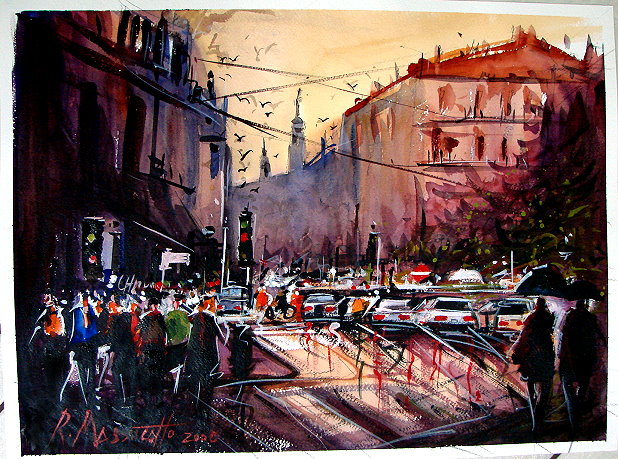 Colors Afternoon Watercolour