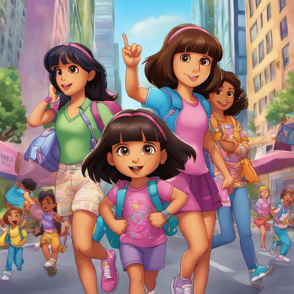 Dora And Friends Into The City By Winxer6 On DeviantArt dora-and-friends-into-the-city-by-winxer6-on-deviantart