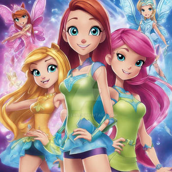 Winx Forest Winx Club: Flora in the Forest by ansusinera on DeviantArt