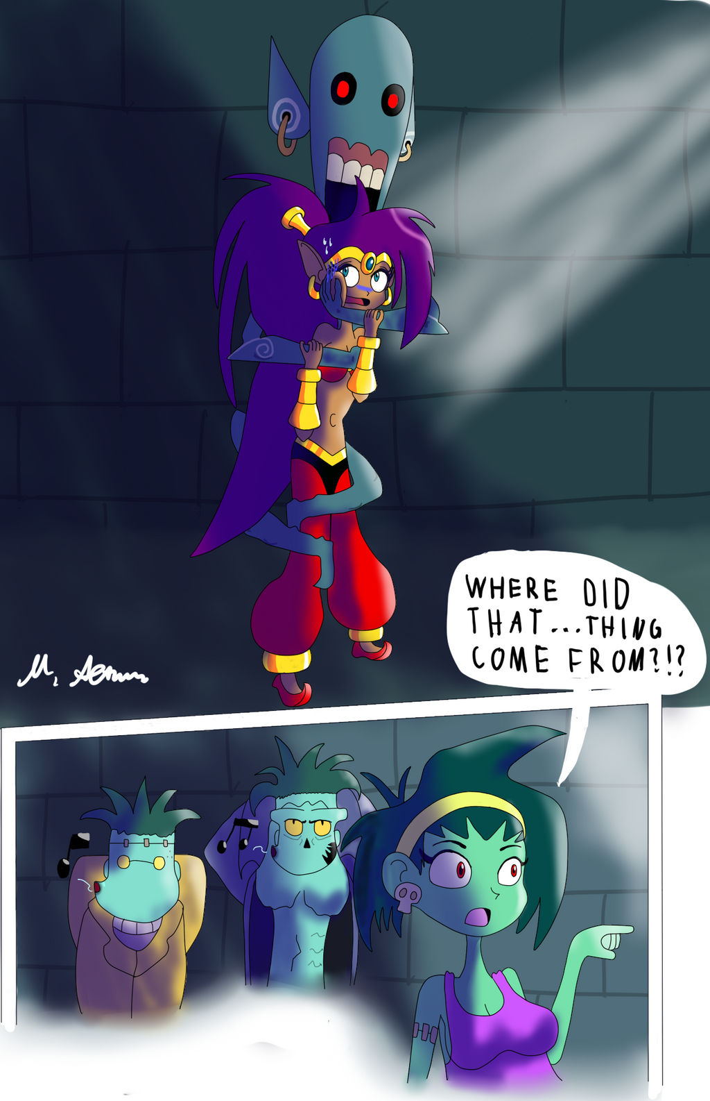 Shantae meets Redead