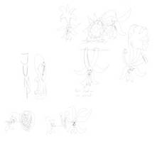 Shantae TEG - Yuriko's Abilities (Rough Sketches)