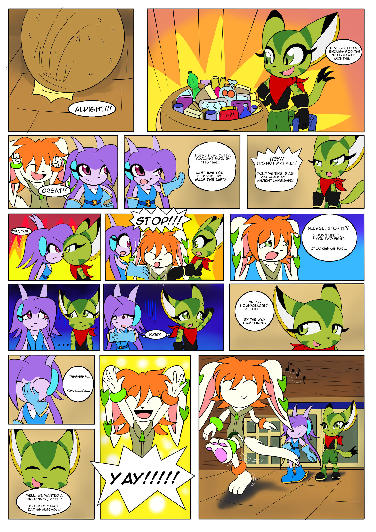 Freedom Planet Hunters - Page 9