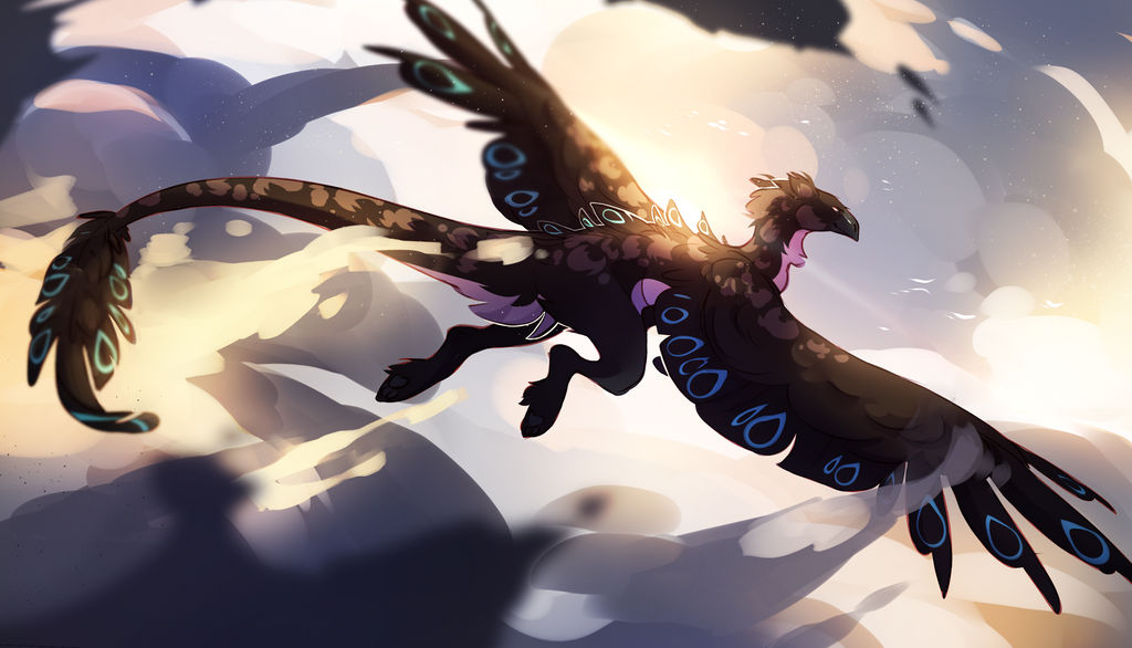 Deviantart Flyra flight by Riressa on DeviantArt