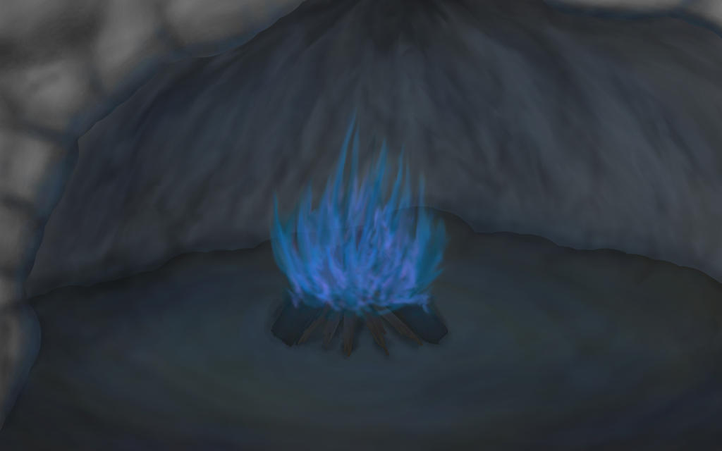 Blue fire - light 2